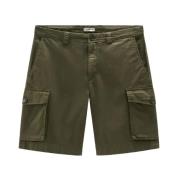 Woolrich Polyester Bermuda Shorts Green, Herr