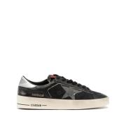 Golden Goose Svarta Sneakers för Män Ss24 Black, Herr