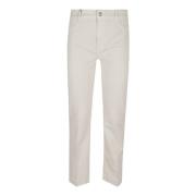 Max Mara Vit Skinny Leg Jeans Nude Neutrals White, Dam