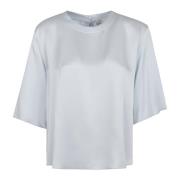 Forte Forte Neutral T-shirt & Polo Top White, Dam