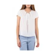 Hanita Elegant Blus White, Dam