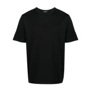 Herno Svarta T-shirts och Polos Black, Herr