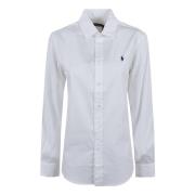 Ralph Lauren Knapp Front Skjorta White, Dam