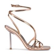 Le Silla Stiletto High Heel Sandaler med Sidospänne Pink, Dam