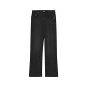 Isabel Marant Monofärgad Dragkedja Stängning Multificka Jeans Black, D...