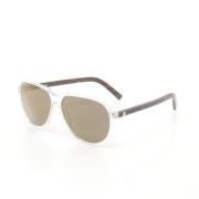 Dior Vintage Pre-owned Plast solglasgon Brown, Herr