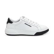 Dsquared2 Vita sneakers med snörning och logotyp White, Dam