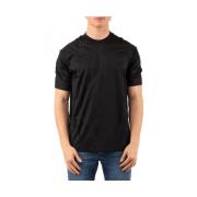 Emporio Armani Stilig T-shirt för män Black, Herr