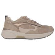 Gabor Beige rullande sneaker för kvinnor Beige, Dam