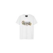 Versace Jeans Couture Bomull T-shirt White, Herr