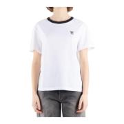 Acne Studios Vit T-shirt Cl0318 White, Dam