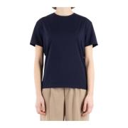 Acne Studios Blå Bomull T-shirt Cl0309 Blue, Dam