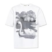 MISBHV Tryckt T-shirt White, Herr