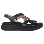 Wonders Svart Cordelia Sandal - Kvinnor Black, Dam