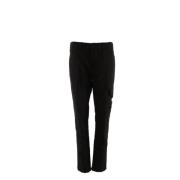 Stone Island Slim Fit Svarta Byxor Black, Herr