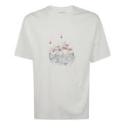 Drole de Monsieur Cocktail T-shirt för stiligt utseende White, Herr