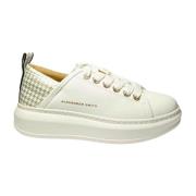 Alexander Smith Pelle Sneaker White, Dam