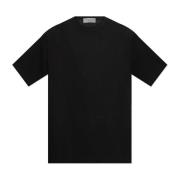 Y-3 Bomull T-shirt Black, Herr