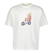 Drole de Monsieur Herr Golf T-shirt Vår-Sommar 2025 White, Herr