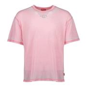 Diesel Vintage T-boxt-pak T-shirt Pink, Herr