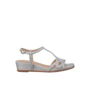 ALMA EN PENA Mellanhög sandal med glitter Gray, Dam