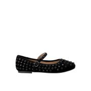 ALMA EN PENA Ballerina studs Black, Dam