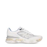 Premiata Vita Sneakers med Snörning Fram White, Herr