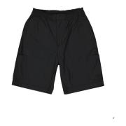 AMBUSH Svarta Bomullsshorts Ss22 Black, Herr