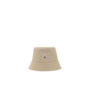 Moncler Ikonisk Monogram Patch Hinkhatt Beige, Dam