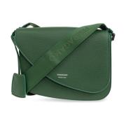 Salvatore Ferragamo Fiamma axelväska Green, Herr