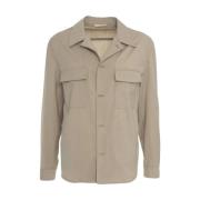 Briglia Beige Ull Overshirt 'John' Beige, Herr