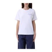 Emporio Armani Vita T-shirts och Polos White, Dam