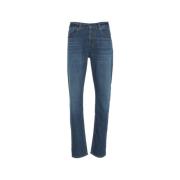 7 For All Mankind Blå Slimmy Slim Fit Jeans Blue, Herr