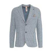 Bob Blå Linne Blazer Blue, Herr