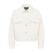 A.P.C. Cally Blouson Jacka White, Dam