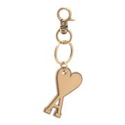 Ami Paris Keyrings Yellow, Dam