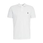 Polo Ralph Lauren Vit Polotröja Stiligt Logobroderi White, Herr