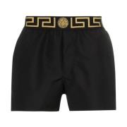 Versace Svarta Bermuda Simshorts Black, Herr