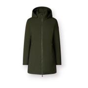 Save The Duck Puffer och Parka Jacka Green, Dam