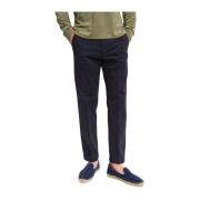 Peninsula Stretch Bomull Chino Byxor Blue, Herr