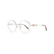 Emilio Pucci Metall Optiska Ramar med Demo Linser Pink, Dam