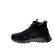 Hey Dude Veganska ankelboots i svart denim Black, Herr