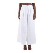 Max Mara Vit Bomullskjol White, Dam