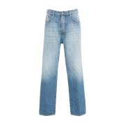 Dsquared2 Baggy Blå Jeans för Män Blue, Herr