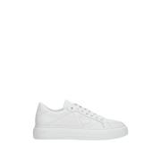 Estro Vita Läder Låga Sneakers Modern Elegans White, Herr