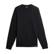 Lyle & Scott Mid Layers Klämma Märkt Crew Neck Sweatshirt Black, Herr