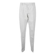 Briglia Casual Bomull Elastan Byxor White, Herr