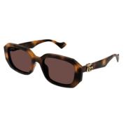 Gucci Stiliga solglasögon för vardagsbruk Multicolor, Unisex