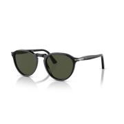 Persol Tidlös Stil Solglasögon Samling Black, Unisex