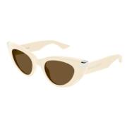 Alexander McQueen Stilren Am0442S Mode Tillbehör Beige, Unisex